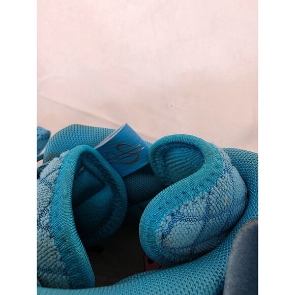 Adidas Dame 8 Young Dolla Basketball Shoe Blue Silver Damian Lilla Men Size 7.5 - Picture 11 of 11